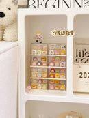 Axyaa Mini Pop Bean Storage Box for Small Action Figures and Dolls