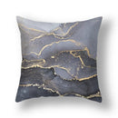 Axyaa Marble Pattern Cushion Cover Set for Home Decor