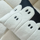 Axyaa Halloween Pumpkin and Funny Pillowcase Cojines - Sofa Throw Pillow Cover