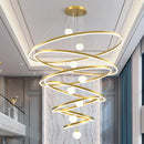 Axyaa Modern Indoor Pendant Light LED Chandelier Ceiling Lamp for Dining Room