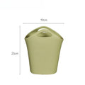 Axyaa Ceramic Flower Basket Vase: Creative Home Decor & Room Accent