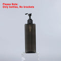 Axyaa Wall Mount Manual Press Shampoo & Shower Gel Dispenser Set