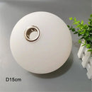 Axyaa Matte White Globe G9 Glass Shade Replacement Various Sizes Glass Cover