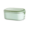 Axyaa Electric Lunch Box Set Stainless Steel 1L with Compartments & Bag