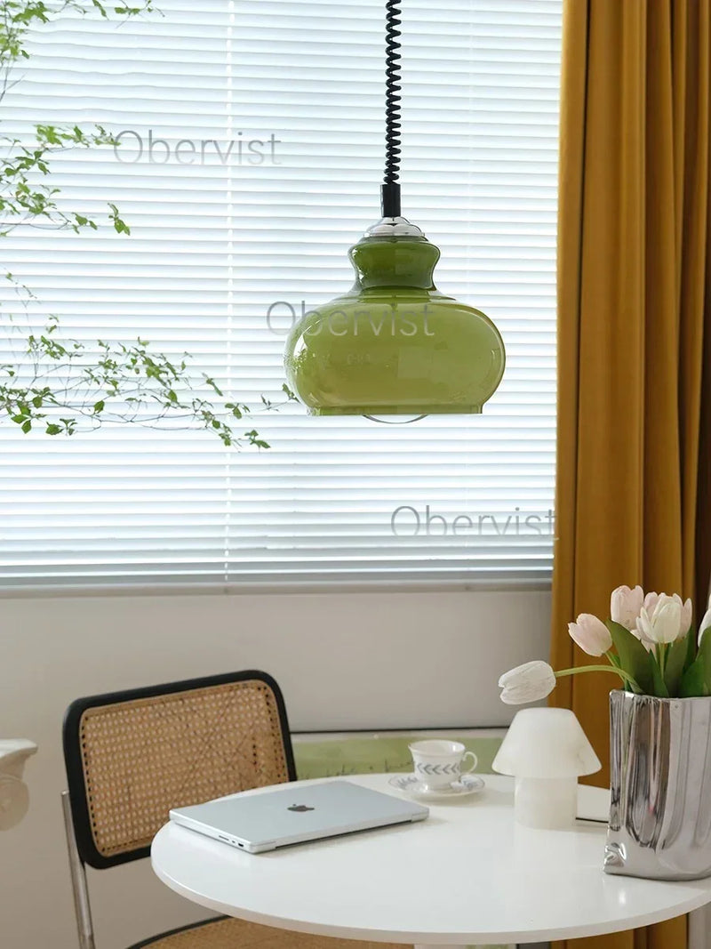 Nordic Glass Bauhaus Ceiling Chandelier by Axyaa
