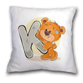 Axyaa Cartoon Bear Pillowcase - Decorative Cushion Cover for Sofa or Children's Room