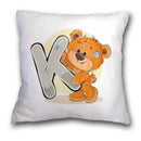Axyaa Cartoon Bear Pillowcase - Decorative Cushion Cover for Sofa or Children's Room