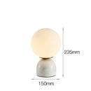 Axyaa Nordic Marble Table Lamp - Modern Glass Light for Living Room and Bedroom