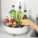 Axyaa Rotating Makeup & Skincare Organizer with Large Capacity