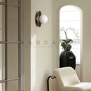Axyaa Luxury Yunshi Stone Wall Lamp Copper Marble Sconce LED Light