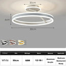 Axyaa Modern Nordic Ceiling Light for Living, Dining, Study Room & Office