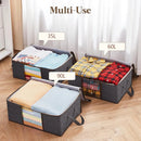 Axyaa Large Capacity Clothes Storage Bag for Organizing Bedroom Closet Clothing