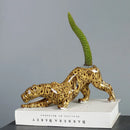 Axyaa Animal Print Flower Vase Tail Flowerpot for Plants - Garden Accessories