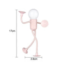 Axyaa Funny Sportsman Night Light Desk Lamp for Bedroom, Bathroom & Kitchen