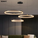 Axya Modern LED Chandelier Lights for Living Dining Bedroom Hall Bar
