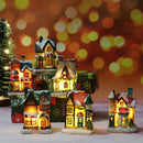 Axyaa Christmas House Light Decorations Kids Xmas Gift Navidad Decor Night Light