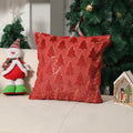 Axyaa Shaggy Pine Christmas Throw Pillow Case for Festive Home Decor