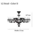 Axyaa Modern Crystal Chandelier for Living Room, Foyer, Hall, and Staircase