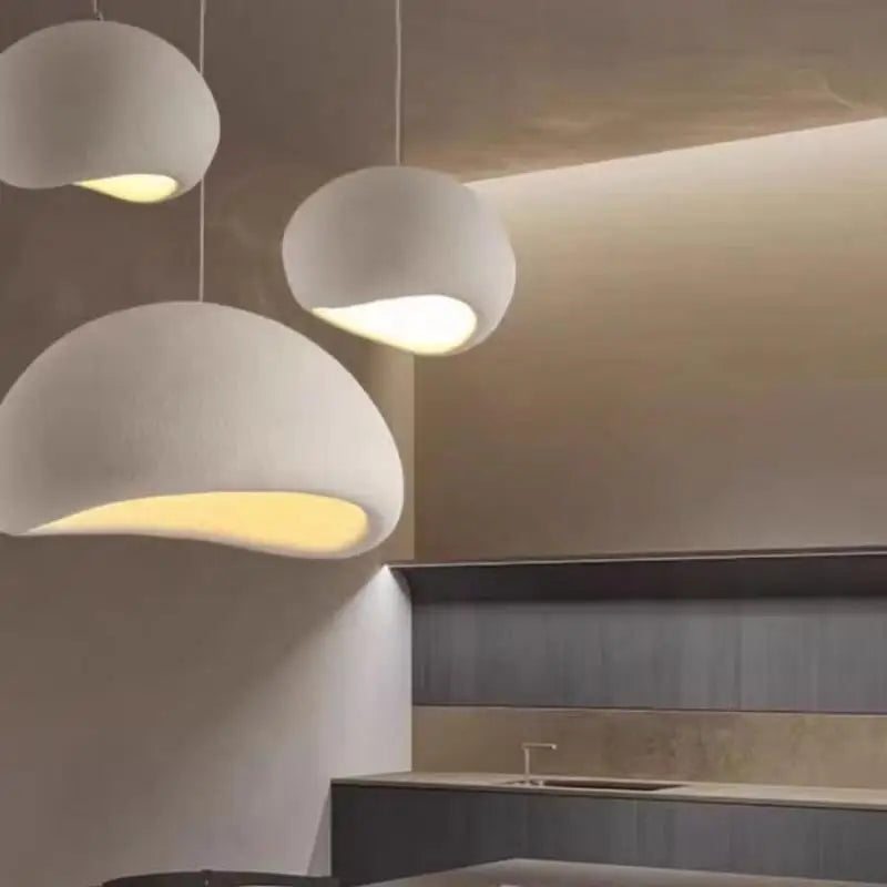 Axyaa Wabi Sabi LED Pendant Chandelier for Dining Living Room & Bedroom