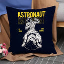 Axyaa Astronaut Theme Pillow Cover Set for Home Decor - 45*45 Size