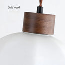 Axyaa Retro Glass Pendant Chandelier: Elegant LED Hanging Light for Home Dining Hall Bedroom
