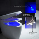 Axya Smart Toilet Sensor Light: 16 Colors LED Night Lamp for Bathroom
