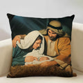 Jesus Decor Pillow Cover 45x45cm Home Sofa Art Decor Gift Axyaa