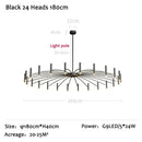 Axyaa LED Ceiling Chandelier: Modern Home & Office Pendant Lamp Fixture