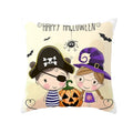 Axyaa Horror Pattern Polyester Pillowcase for Home Festival Decor
