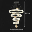 Axyaa Modern Pendant Light Chandelier LED Ceiling Lamp for Dining Room