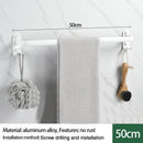 Axyaa Wall-mounted Triple-layer Towel Holder for Bathroom Storage