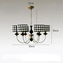 Axyaa Modern Wrought Iron Hanging Chandeliers for Home Decoration