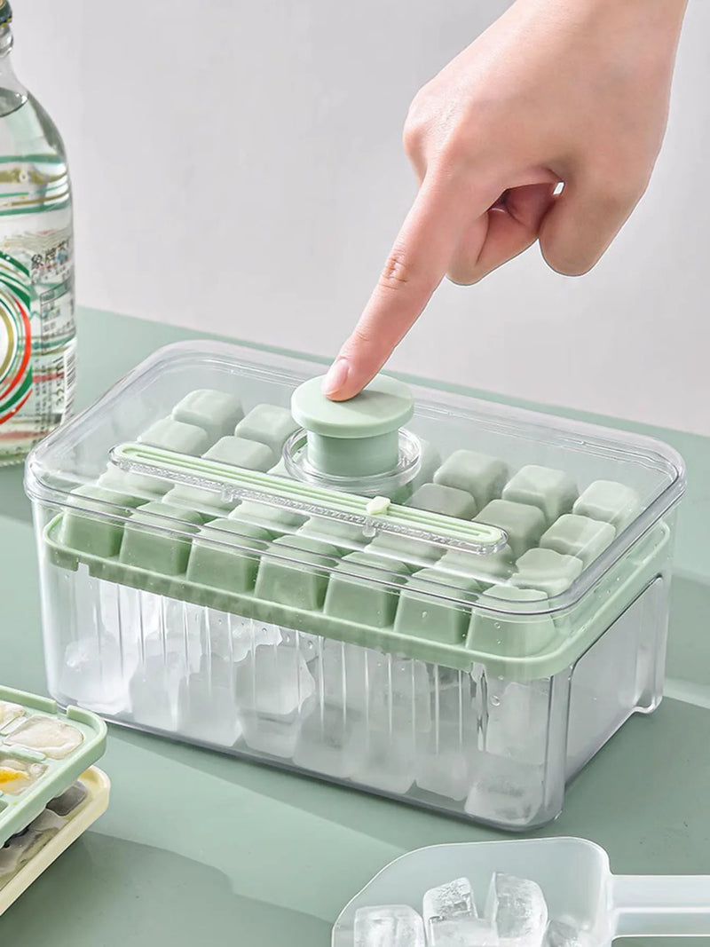 Axyaa Easy-Release High-Color Ice Box - Food-Grade Storage Mold