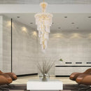 Axyaa Gold Crystal Chandelier for Luxury Home Decor & Living Room