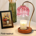 Axyaa Flower Candle Warmer Light: Classic Aromatherapy Diffuser and Lighting Fixtures