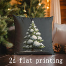 Christmas-themed Joyful Designs Cushion Covers for Sofa, Bedroom & Car by Axyaa