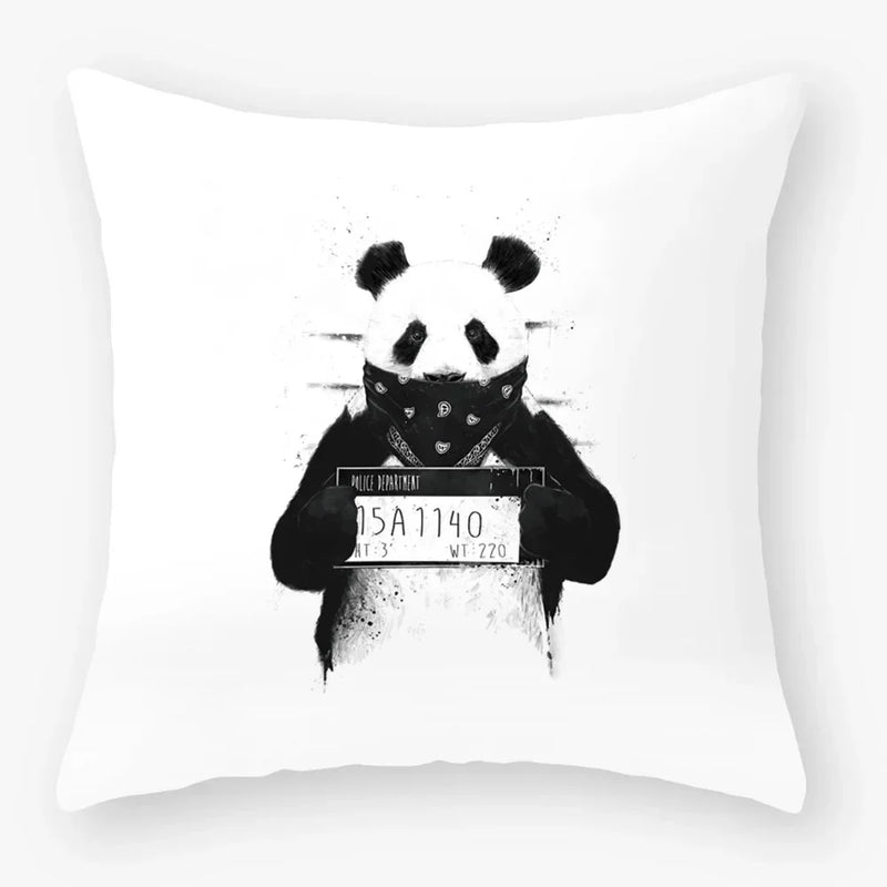 Axyaa Cartoon Animal Cushion Cover 45*45cm