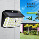 Axyaa Solar Motion Sensor Wall Light with 3 Modes for Garden, Yard, Garage