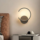Axyaa LED Wall Lamp: Modern Minimalist Room Decor for Bedroom, Living Room, Cloakroom
