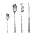 Axyaa Stainless Steel Tableware Set - Knife, Fork, Spoon, Teaspoon