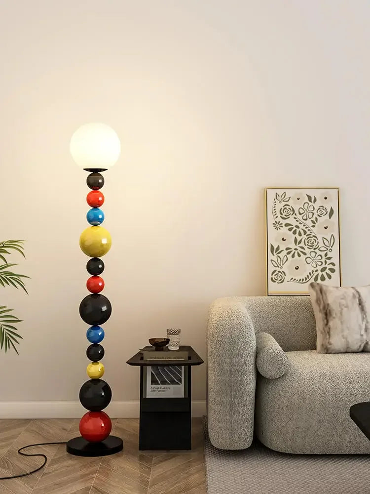 Axyaa Art Deco Gourd Floor Lamp - Modern Stand Light for Home Decor