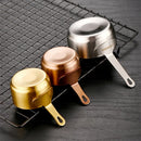Axyaa Stainless Steel Sauce Pan with Handle and Mini Seasoning Dishes