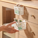 Axyaa Hanging Storage Basket: Practical Plastic Sink Drain Basket for Kitchen Organization