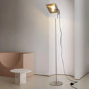 Axyaa Crystal Stainless Steel Luxury Floor Lamp for Living Room and Dining Room