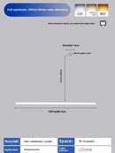 Axyaa Modern Minimalist LED Pendant Light for Dining Table and Office