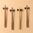 Axyaa Kids Wooden Chopsticks Set for Ages 3-6