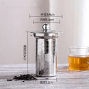 Axyaa Stainless Steel Tea Infuser - High-Quality Tea Strainer with Cover