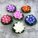 Axyaa LED Lotus Night Lamp Water Sensor Flower Fish Tank Decor