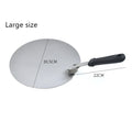 Axyaa Stainless Steel Foldable Pizza Plate with Non-Stick Spatula Handle