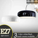 Axyaa Round Ceiling Light: Nordic Minimalist Chandelier for Living Room, Bedroom, Dining Room, Study